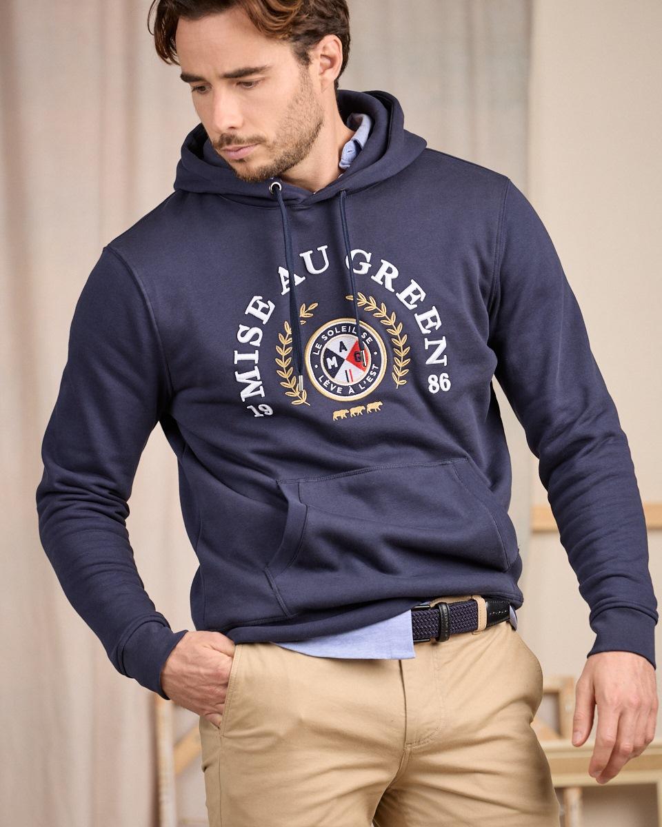 Sweat hoodie blason