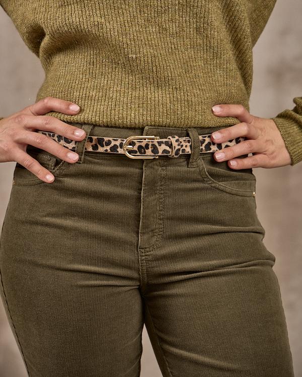 Ceinture léopard Céline beige Ceinture léopard Céline beige