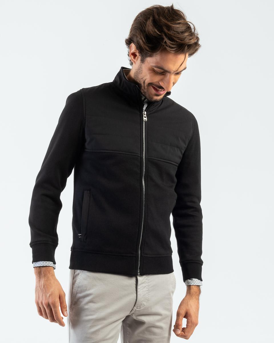 Sweat online zippe noir