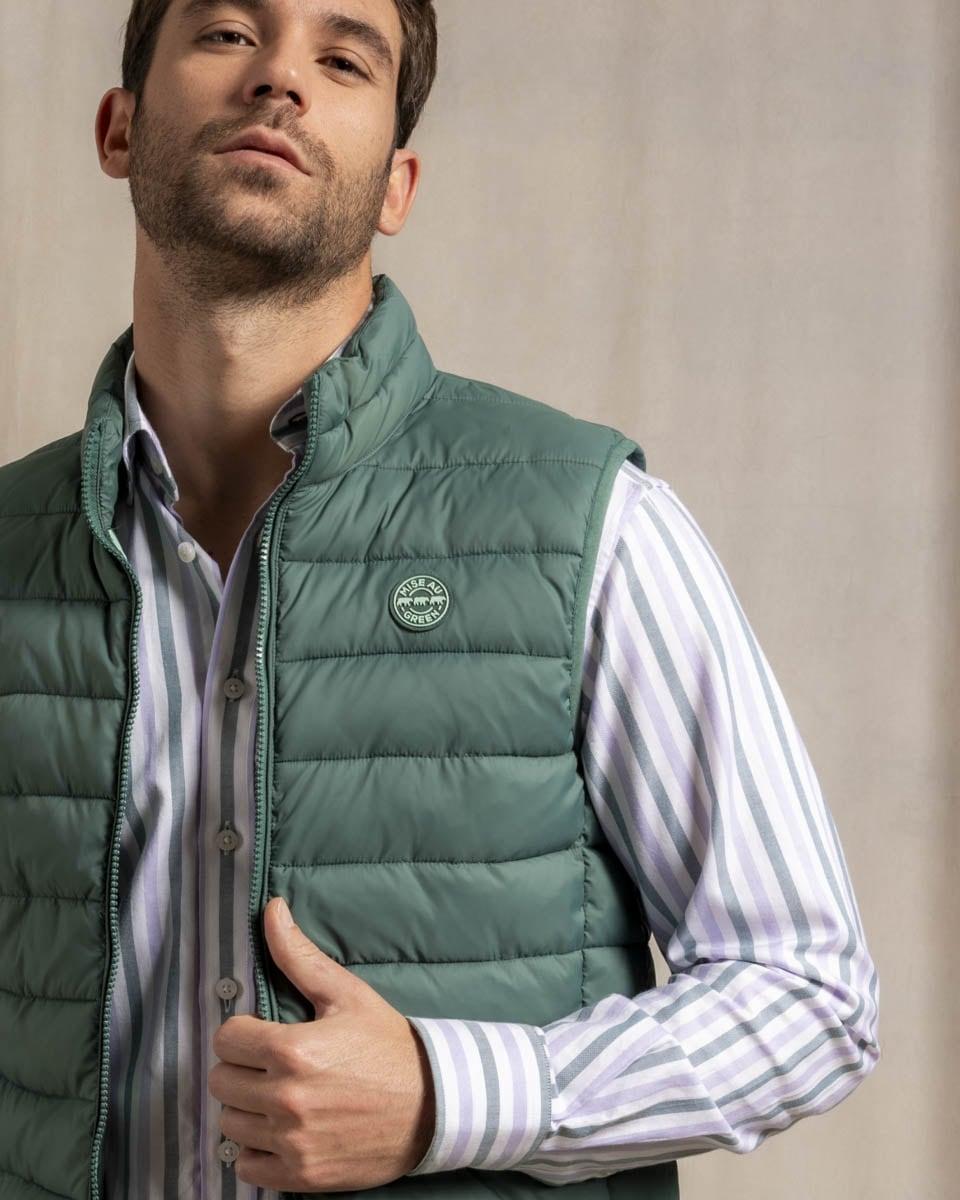 Doudoune sans manche mise au green new arrivals