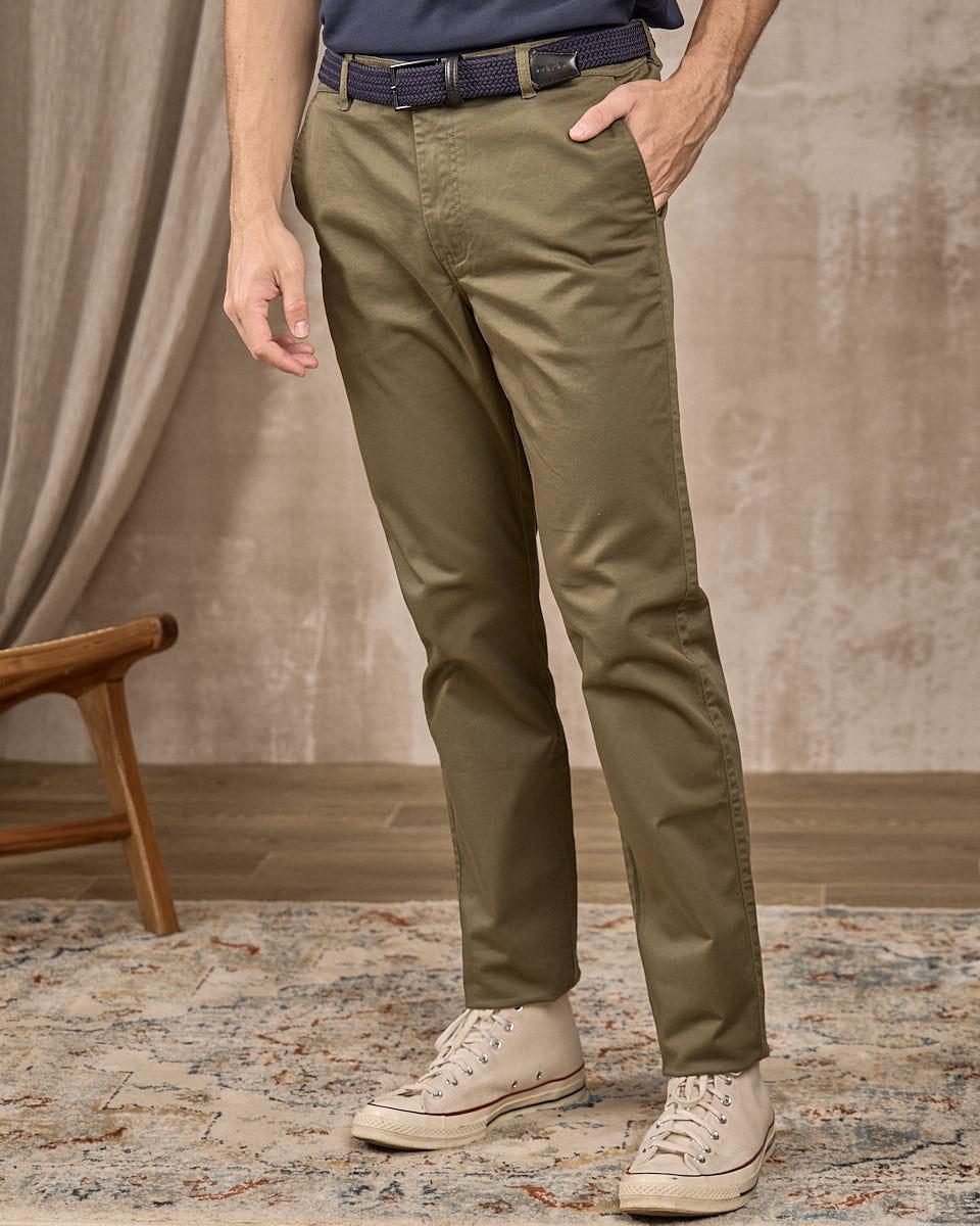 Chino modern fit vert