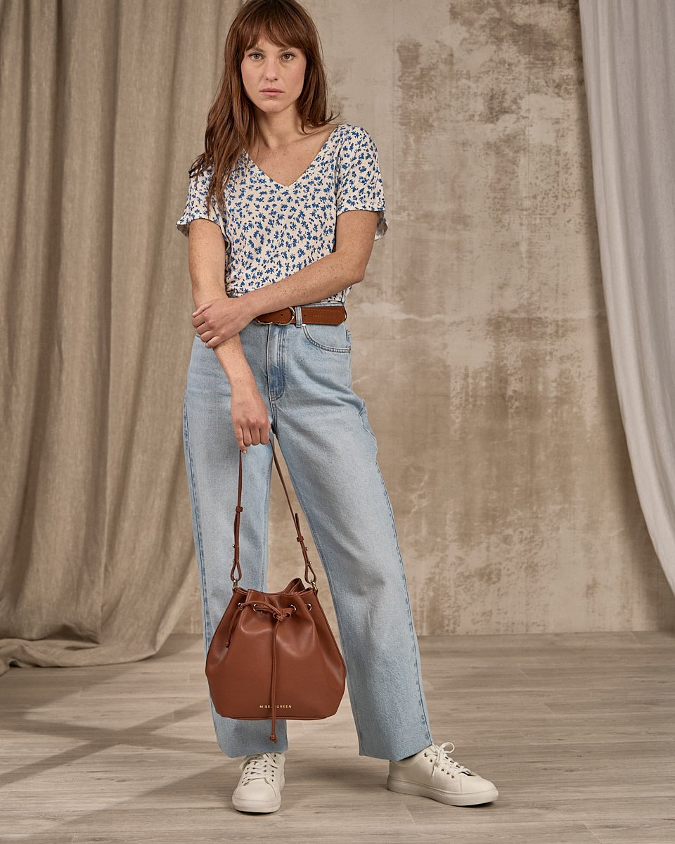 T-shirt imprimé bleu