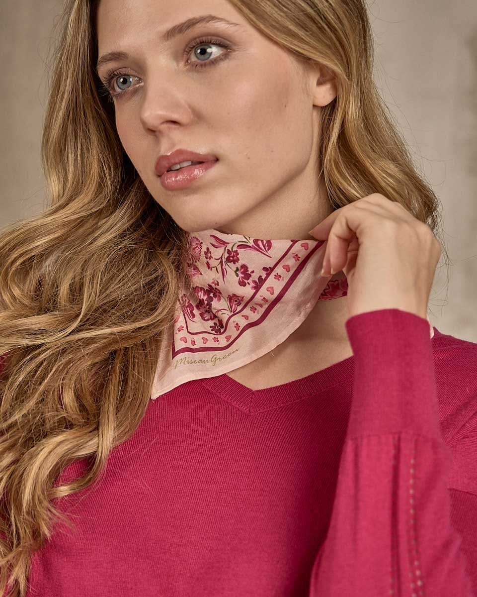 Chèche Dorthy rose