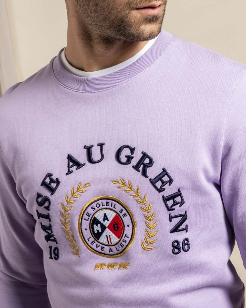 Sweat unisexe blason Le soleil se lève à l'Est