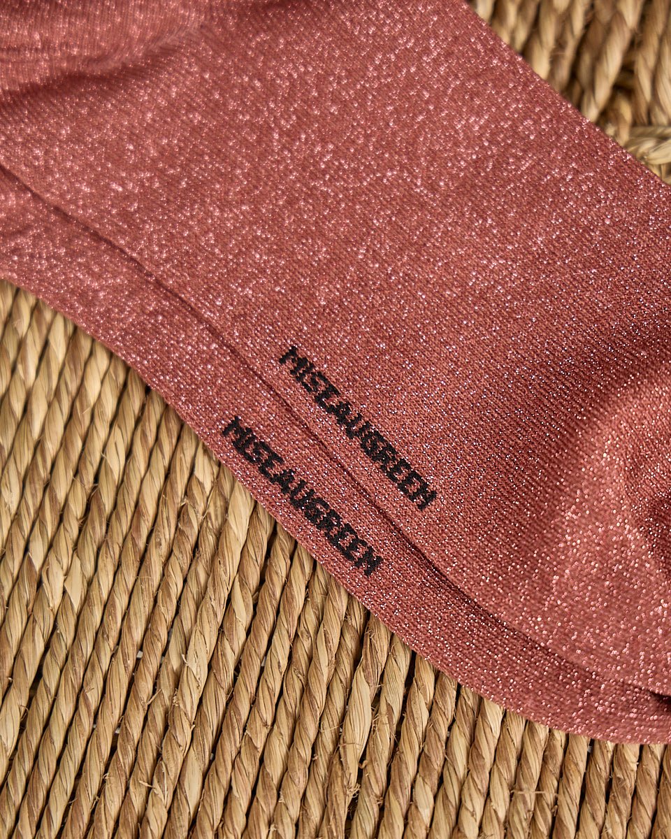 Chaussettes Célia rouge