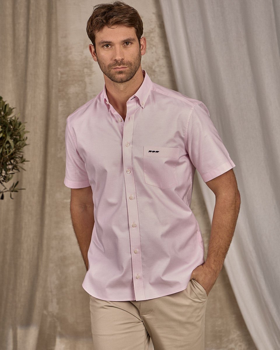 Chemise Denver rose