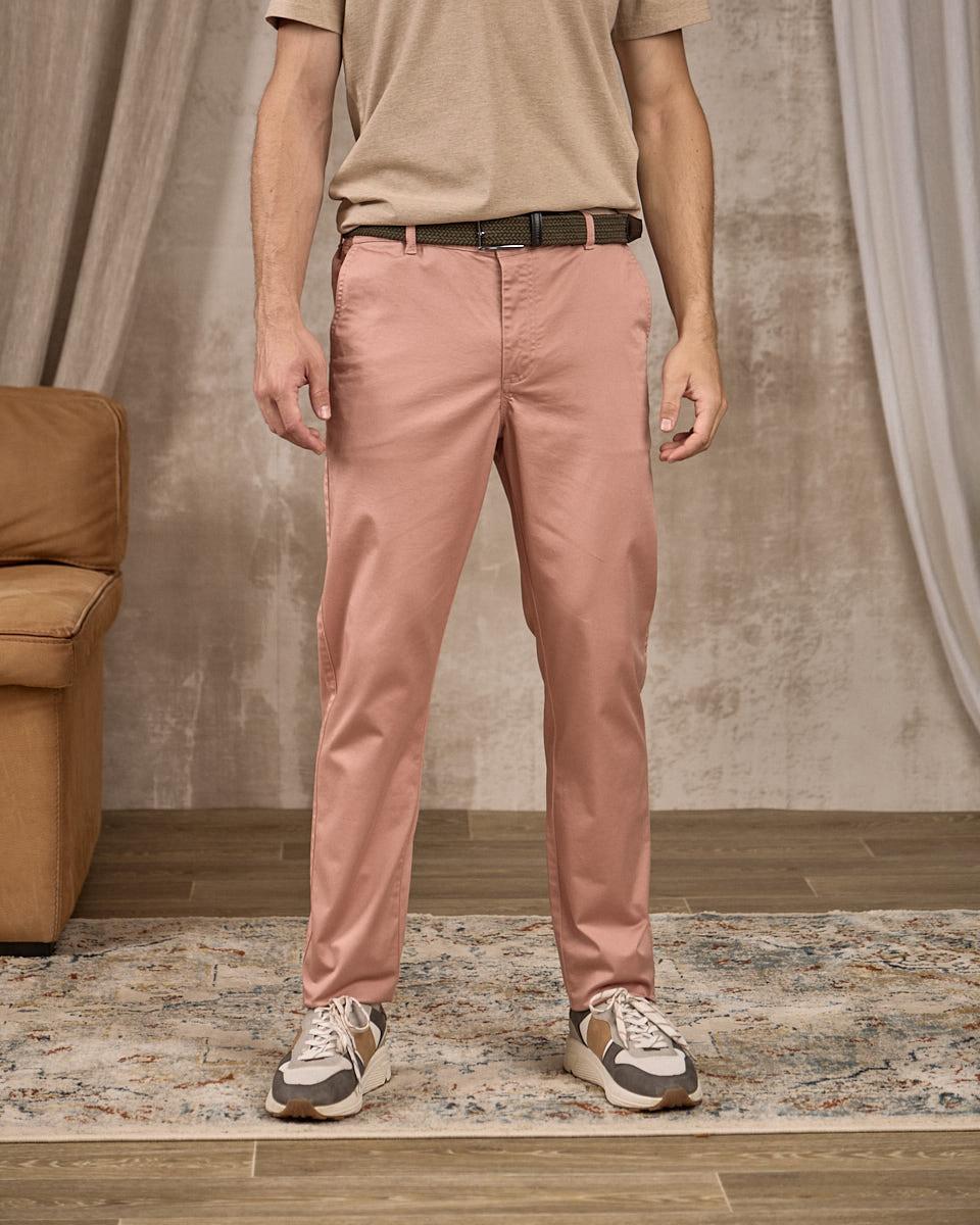 Chino modern fit rose