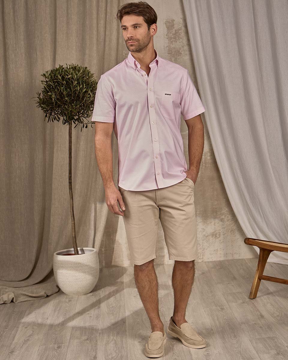 Chemise Denver rose