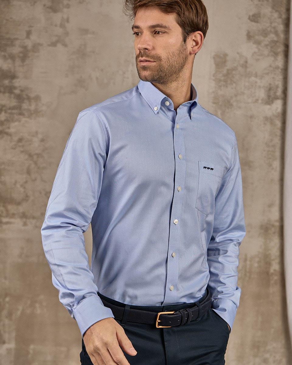 Chemise Derik bleu