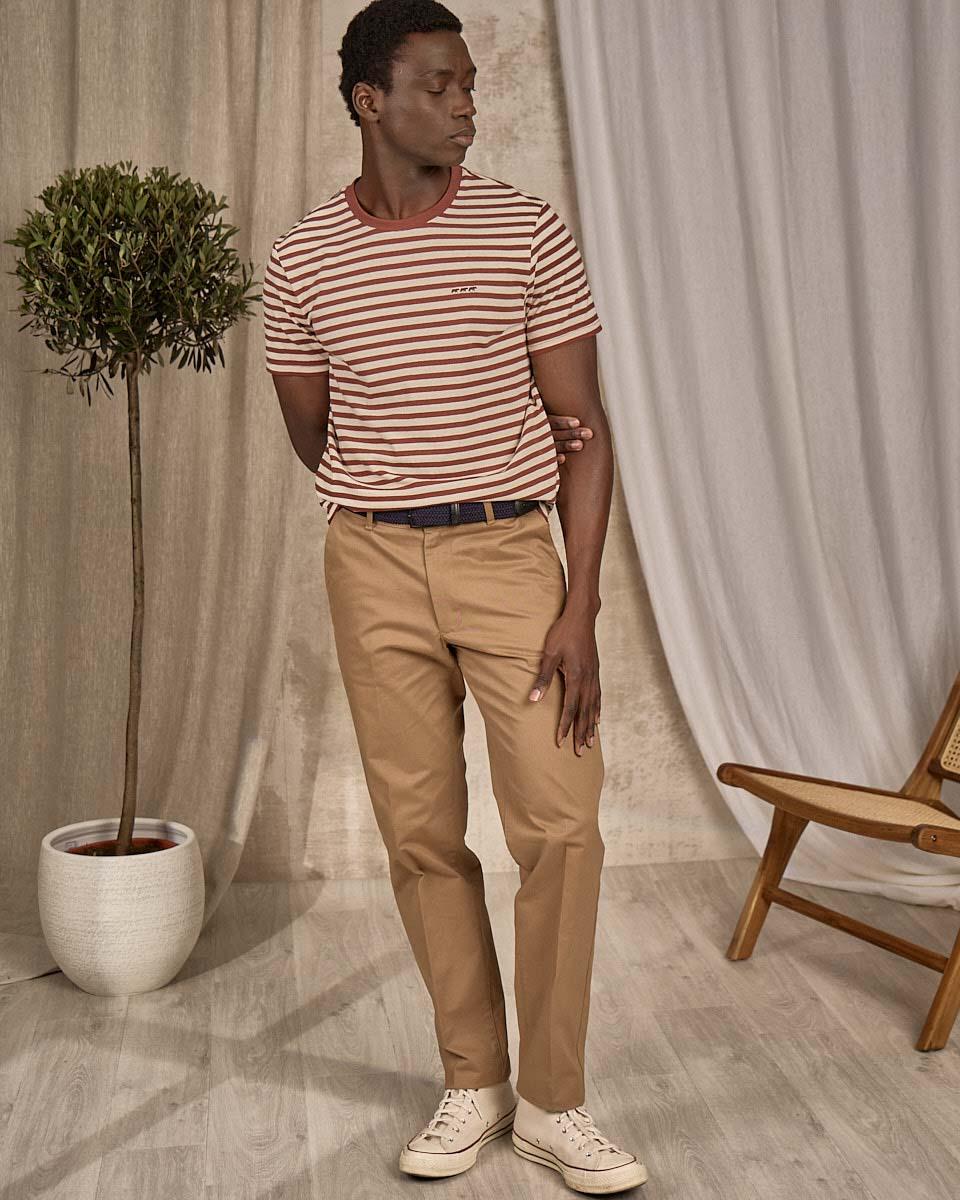 Pantalon ville beige