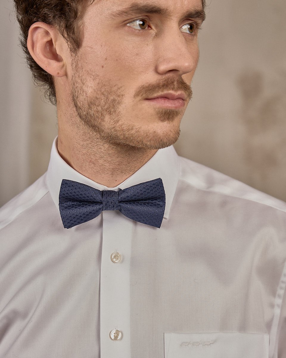 Nœud papillon Carson bleu