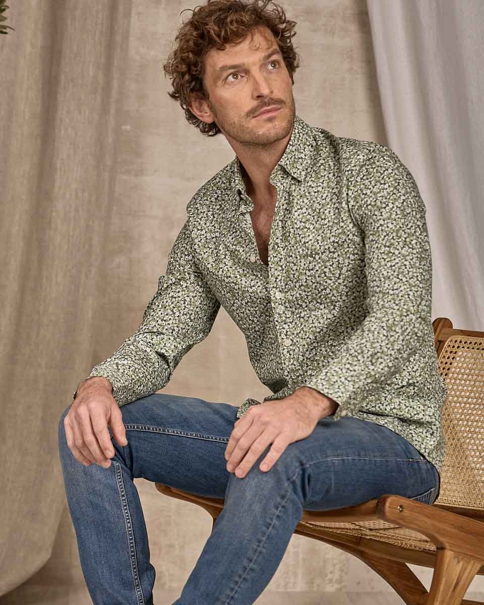 Chemise Dennis vert