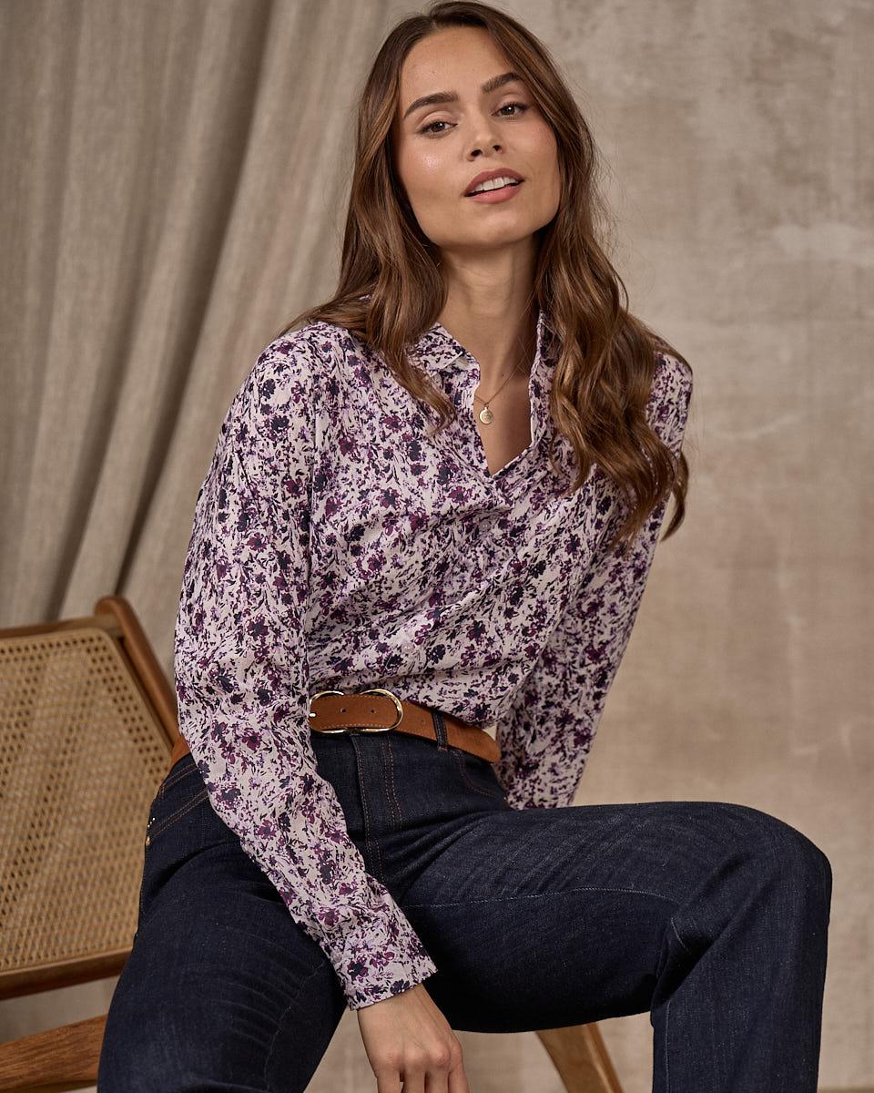 Chemise Émilia rose