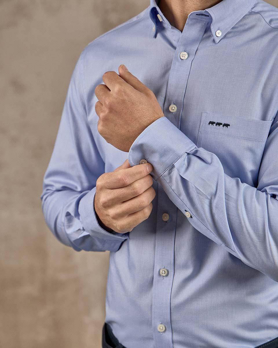 Chemise Derik bleu