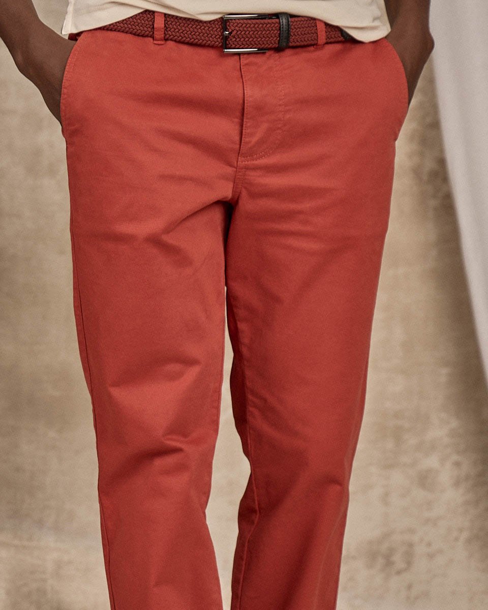 Pantalon Cyrile rouge