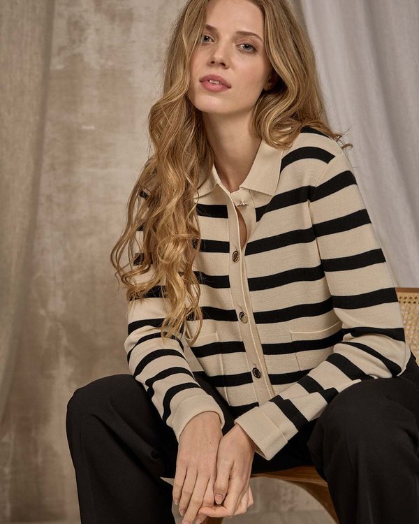 Cardigan Dorine blanc Cardigan Dorine blanc