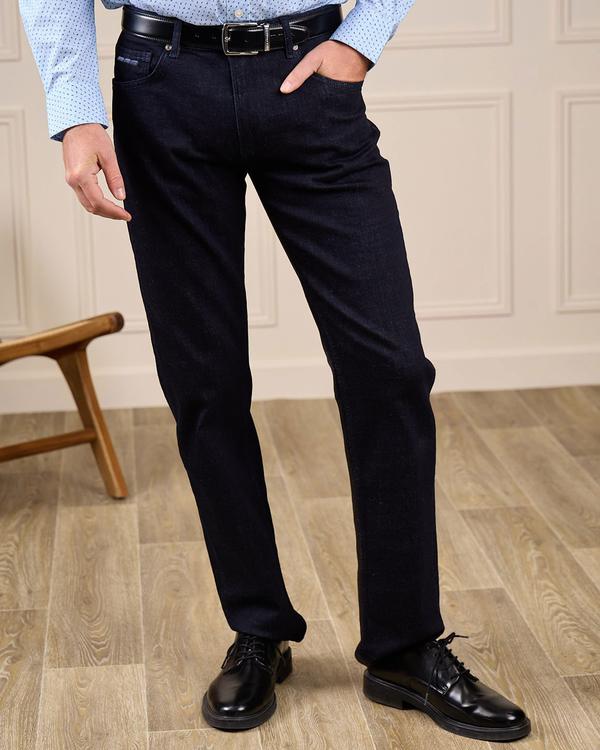 Jean Gaspar stretch bleu