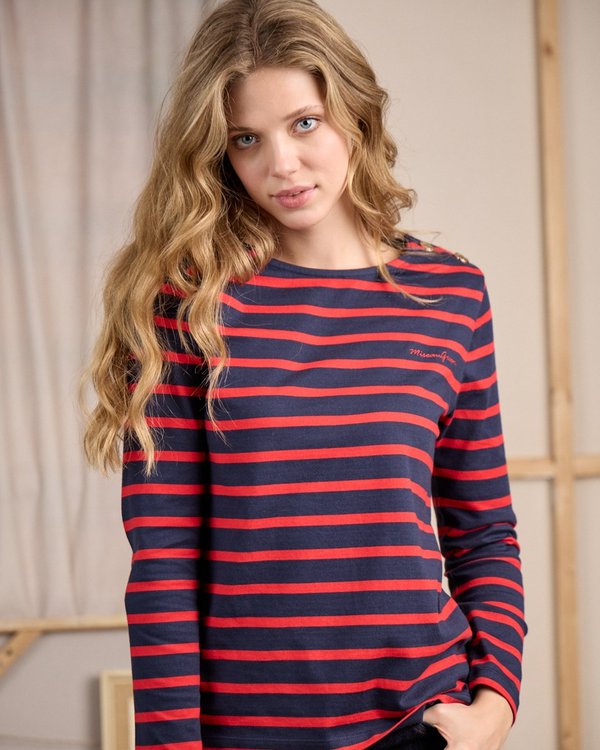 T-shirt Cyrielle bleu T-shirt Cyrielle bleu