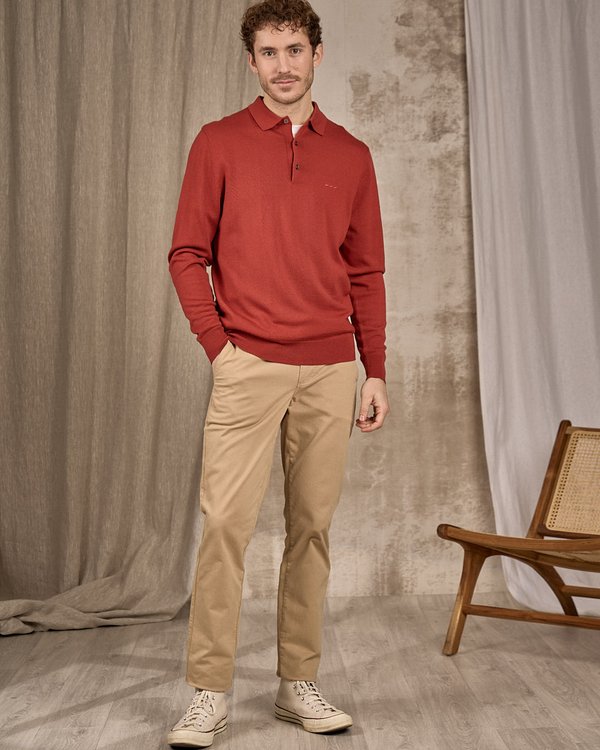 Pull Carlos rouge Pull Carlos rouge