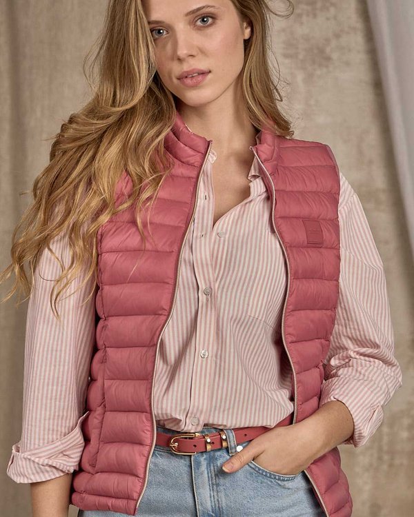 Doudoune sans manches violet Doudoune sans manches violet