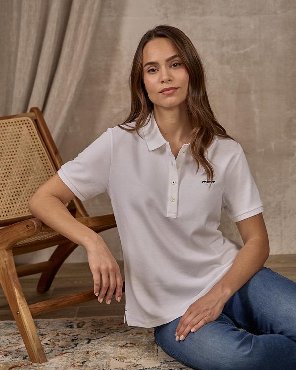 Polo Diana blanc Polo Diana blanc