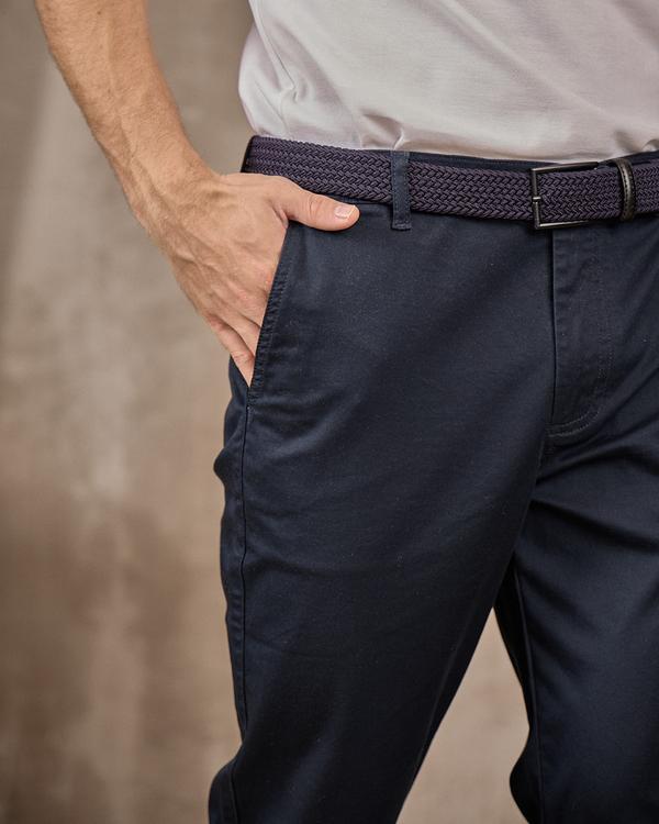 Chino modern fit bleu