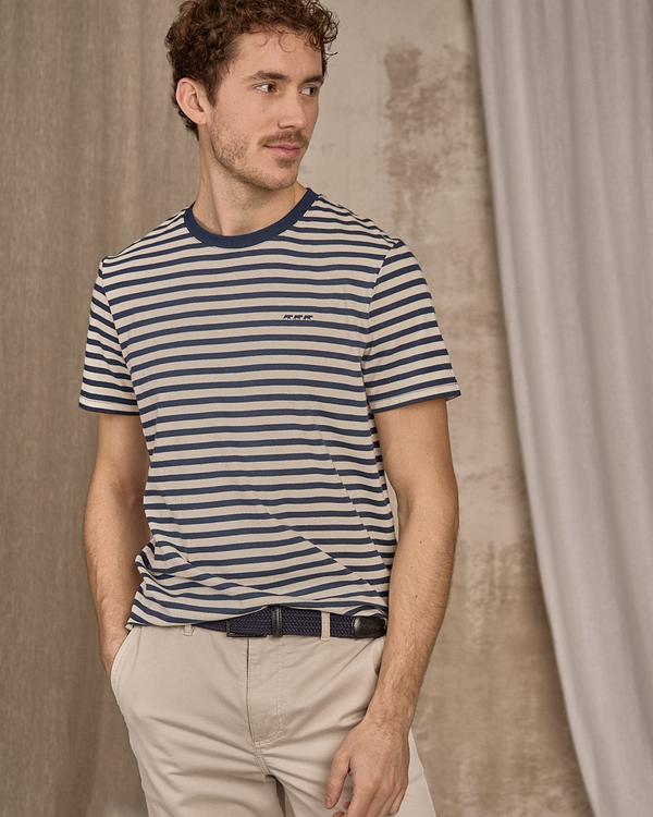 T-shirt rayé bleu T-shirt rayé bleu