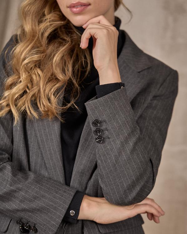 Blazer rayé gris Blazer rayé gris