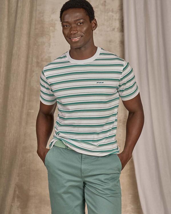T-shirt rayé bleu T-shirt rayé bleu