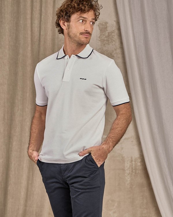 Polo Denzel blanc Polo Denzel blanc