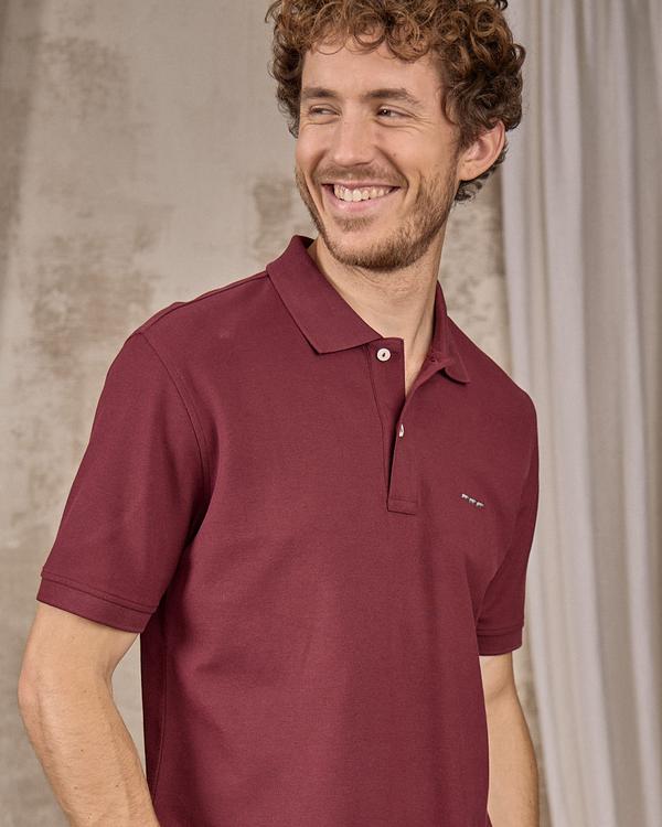 Polo Collin rouge