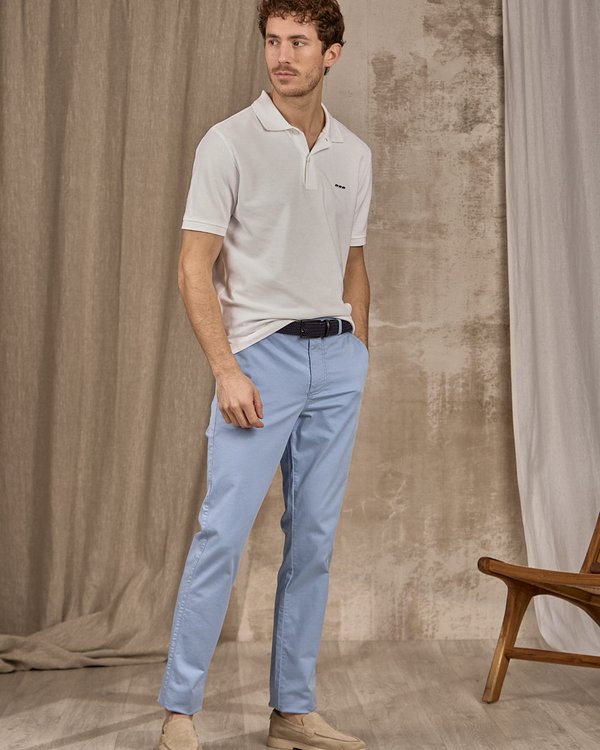 Chino Cyrile bleu Chino Cyrile bleu