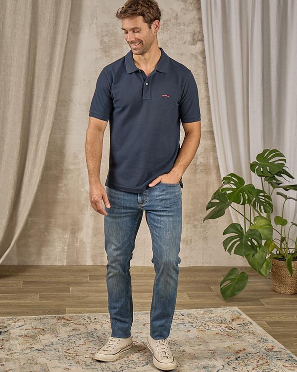 Polo Collin bleu Polo Collin bleu