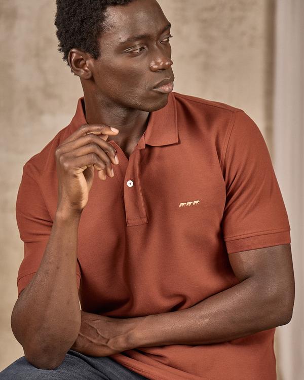 Polo Collin rouge