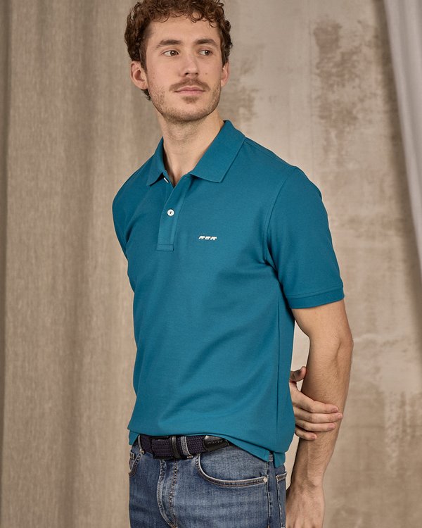 Polo Collin bleu Polo Collin bleu