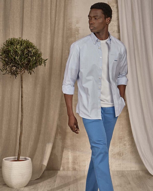 Chemise rayée bleu Chemise rayée bleu
