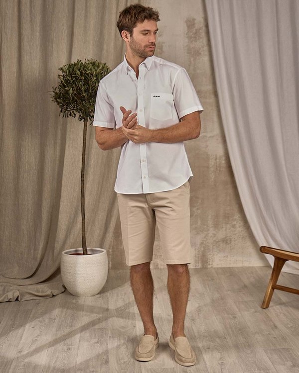 Chemise Denver blanc