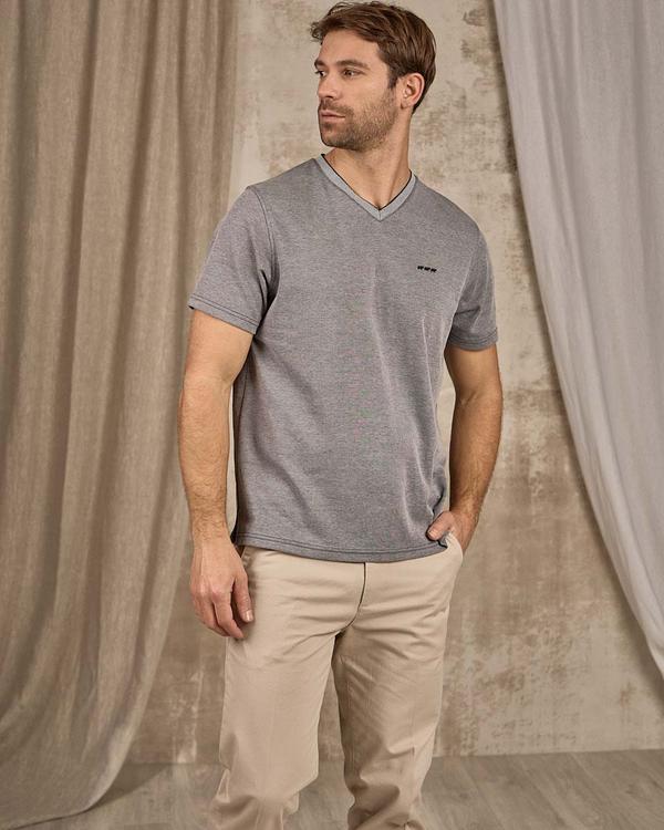 T-shirt Dorian bleu
