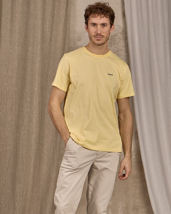 T-shirt Cédric jaune T-shirt Cédric jaune