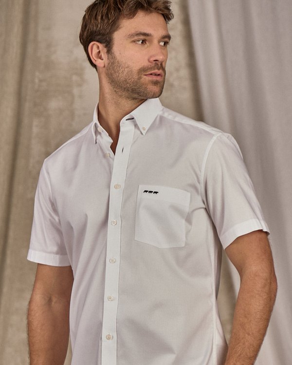 Chemise Denver blanc