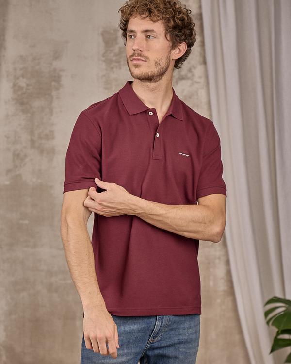 Polo Collin rouge