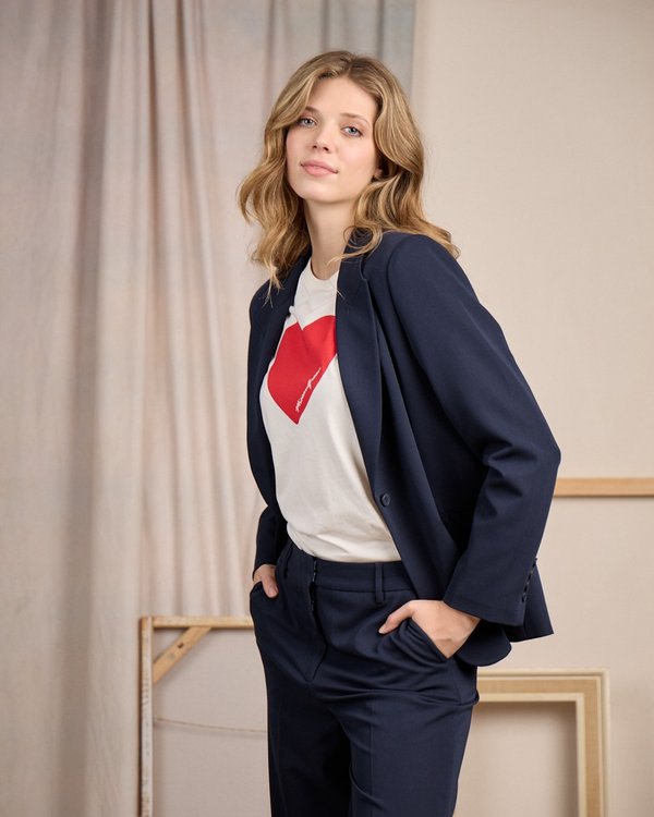 Veste Coralie bleu Veste Coralie bleu