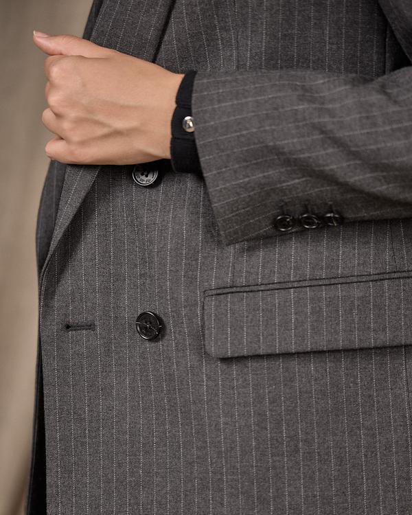 Blazer rayé gris Blazer rayé gris
