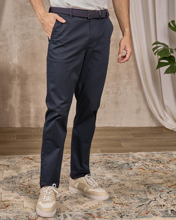 Chino modern fit bleu