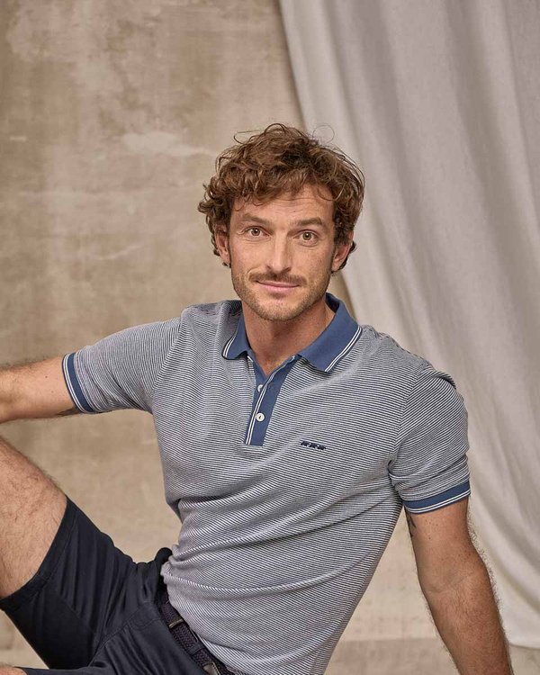 Polo Darvin bleu Polo Darvin bleu