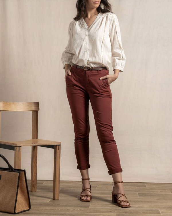 Chemise détail jour échelle Chemise détail jour échelle