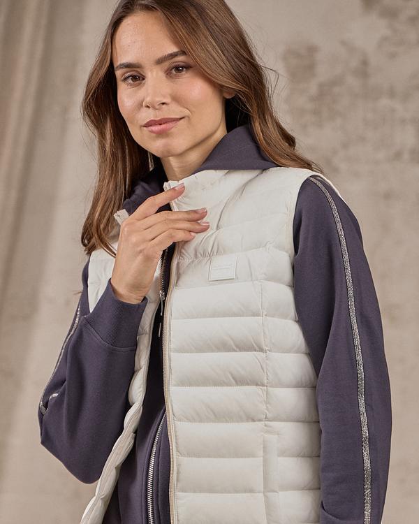 Doudoune sans manches blanc Doudoune sans manches blanc