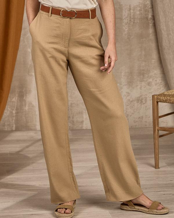 Pantalon fluide beige Pantalon fluide beige