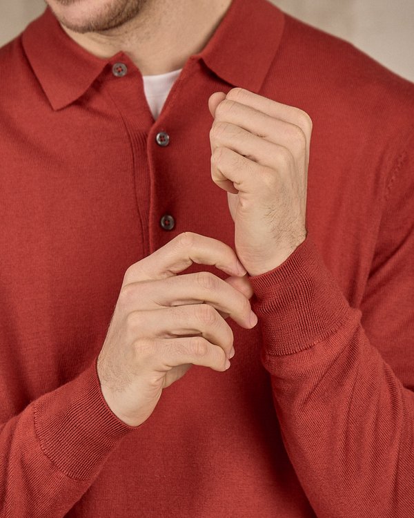 Pull Carlos rouge Pull Carlos rouge