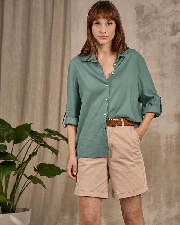 Chemise Dayton vert